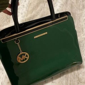 Michael Kors Green Purse